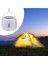 Güneş Enerjili 4 Modlu Askılı Powerbank Özellikli ve USB Şarjlı Solar Kamp ve Çadır Aydınlatma Lambası 1