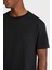 % 100 Pamuk Regular Fit Bisiklet Yaka Logolu T Shirt Erkek T Shirt MRMA0007 AR233 N0000 3
