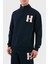 Pamuk Relaxed Fit Yarım Fermuarlı Dik Yaka Sweat Erkek Sweat DM0DM21263 Dyy 4