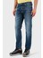 Pamuklu Slim Fit Normal Bel Düz Paça Jeans Erkek Kot Pantolon EM000121 AF13272 MB002 4