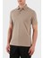 Jakarlı Pamuklu Regular Fit Düğmeli Polo Yaka T Shirt Erkek Polo Yaka T Shirt EM001283 AF10017 F6063 1