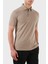 Jakarlı Pamuklu Regular Fit Düğmeli Polo Yaka T Shirt Erkek Polo Yaka T Shirt EM001283 AF10017 F6063 4