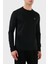 Pamuklu Slim Fit Bisiklet Yaka Uzun Kollu T Shirt Erkek T Shirt EM001703 AF10017 MC184 5