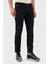 Pamuklu Slim Fit Normal Bel Dar Paça Jeans Erkek Kot Pantolon EM000121 AF14122 UB118 4