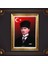 Özel Altın Seri Atatürk Paspartulu Tablo BN783 1