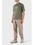 Jakarlı Streç Pamuklu Regular Fit Yüksek Bel Lastikli Paça Jogger Pantolon Erkek Pantolon EM001106 AF13700 U6107 2