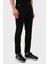 Streç Pamuklu Slim Fit Normal Bel Düz Paça Jeans Erkek Kot Pantolon EM000121 AF14123 UC001 2