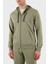 Streç Pamuklu Regular Fit Kapüşonlu Sweat Erkek Sweat EM000523 AF10781 U6274 4