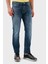 Pamuklu Slim Fit Normal Bel Düz Paça Jeans Erkek Kot Pantolon EM000121 AF13272 MB002 1