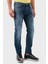 Pamuklu Slim Fit Normal Bel Düz Paça Jeans Erkek Kot Pantolon EM000121 AF13272 MB002 3