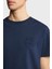 % 100 Pamuk Regular Fit Bisiklet Yaka Logolu T Shirt Erkek T Shirt MRMA0007 AR233 B0065 3