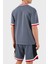 Logo Baskılı % 100 Pamuk Relaxed Fit V Yaka T Shirt Erkek T Shirt 50510173 462 2
