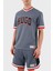 Logo Baskılı % 100 Pamuk Relaxed Fit V Yaka T Shirt Erkek T Shirt 50510173 462 5