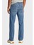 Pamuklu Regular Straight Fit Normal Bel Düz Paça Jeans Erkek Kot Pantolon DM0DM21180 1A5 2