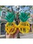 Nessiworld Tropikal Hawaii Ananas Şekilli Parti Gözlüğü 9.5 x 14 cm 4