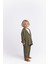 Unisex Keten Blazer Ceket Haki 1