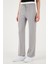 Streç Slim Fit Yüksek Bel Geniş Paça Çimalı Eşofman Altı Bayan Eşofman Altı 5866078 5