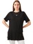 Oversize Bisiklet Yaka Yırtmaç Detaylı Bluz Bayan Bluz 5869000 5