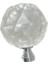 Kristal Tekli Krom Ayak 10 mm Kulp / 6 Adet 2