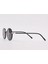 LL 1148 Unisex Güneş Gözlüğü Yuvarlak Çerçeve Metal Gözlük UV400 Siyah 3