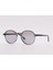 L&l 1123B Unisex Güneş Gözlüğü Şeffaf Yuvarlak Çerçeve UV400 Cam 1