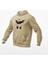 Elinde Tarayıcı Silahlar Olan Panda Baskılı Kapüşonlu Sweatshirt 1