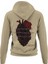 Birleşik Çift El Kalp Temalı Kapşonlu Sweatshirt 2