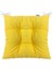 Pofidik Kare Sandalye Minderi 40 x 40 cm Sarı 1