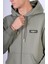 Oversize Arka Baskı Detaylı Fermuarlı Sweatshirt 2