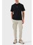 Baskılı % 100 Pamuk Regular Fit Bisiklet Yaka T Shirt Erkek T Shirt 50515981 001 3