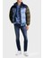 Esnek Pamuklu Slim Fit Normal Bel Dar Paça Jeans Erkek Kot Pantolon DM0DM20550 1bk 2