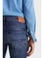Esnek Pamuklu Slim Fit Normal Bel Dar Paça Jeans Erkek Kot Pantolon DM0DM20550 1bk 3