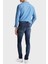 Esnek Pamuklu Slim Fit Normal Bel Dar Paça Jeans Erkek Kot Pantolon DM0DM20550 1bk 4