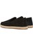 Erkek Siyah Süet Deri Espadril 25SFD660210 5