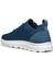 Erkek Mavi U Spherica A - Knitted Text Bağcıklı Kumaş Sneaker U15BYA0005ZC4005 2