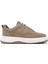 Erkek Vizon Bağcıklı Nubuk Deri Sneaker 25SFD6606V3 1