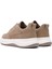 Erkek Vizon Bağcıklı Nubuk Deri Sneaker 25SFD6606V3 5