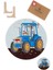 36 Parça, 42CM Çapında 3mm Ahşap Üstüne Traktör Temalı Puzzle 2