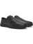 Erkek Siyah Deri Casual Loafer 25SFD711218 3