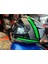 Fr 913 Haste( Siyah Yeşil ) Güneş Vizörlü Kask 3