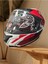 Gullwing Tourlaader Kırmızı/beyaz Çene Açılır Kask 1