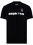 Lisanslı Yazılı Logolu Siyah T-Shirt 3