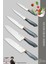 Silver Gray Serisi Mutfak Bıçak Seti Et Ekmek Sebze Şef Bıçağı 5 Li Set ( MFT-568) 1