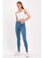 Kadın Düz Renk Jeans 4