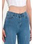 Kadın Tırnaklı Taşlamalı Jeans 3