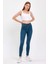 Kadın Düz Renk Jeans 4