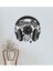 Music Is My Life Tasarımlı Mdf Duvar Saati 1