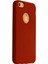 Apple iPhone 5s Premium Silikon Kılıf Bordo 1