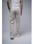 Boyfriend Kalıp Beli Lastikli Cepli Erkek Gabardin Pantolon 4