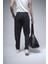 Boyfriend Kalıp Beli Lastikli Cepli Erkek Gabardin Pantolon 5